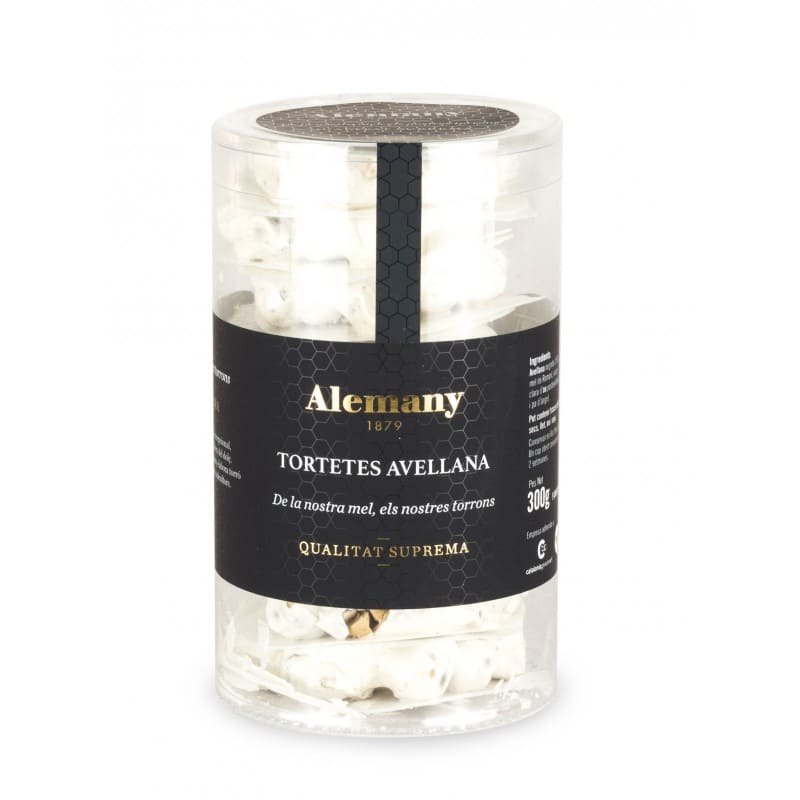 Tortitas de Avellana, Alemany 1879 Tortitas de Avellana