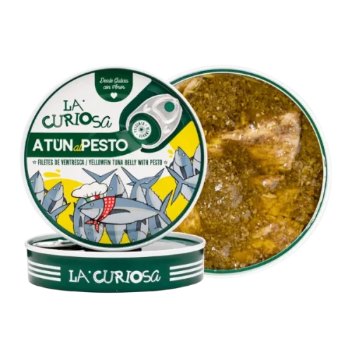Ventresca de atún al pesto, La Curiosa