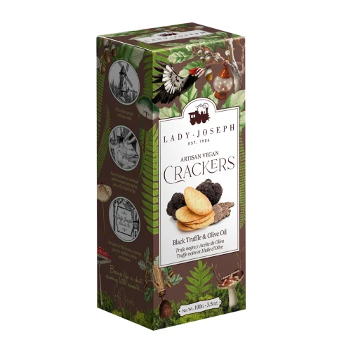 Cracker trufa negra y aceite de oliva Lady Joseph