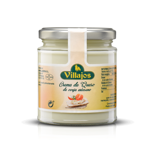 Crema de Queso de Oveja Artesano, Los Villajos