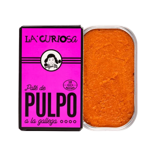 Paté de pulpo a la gallega, La Curiosa