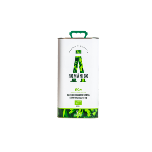 Aceite de Oliva Virgen Extra ecológico arbequina 3litros, Romanico (4 unidades)